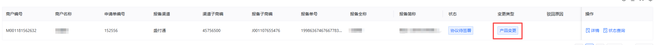 业务申请单列表